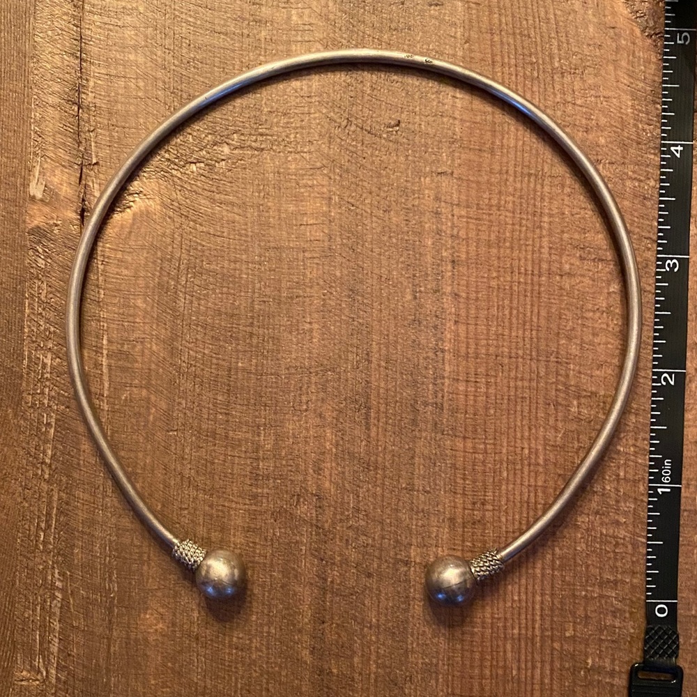 Vintage Sterling silver collar necklace - Picture 1 of 2